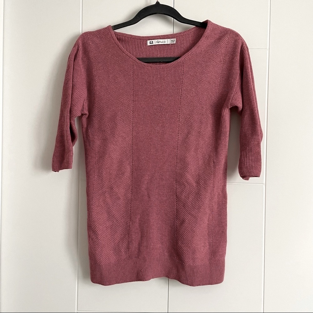 3/$25 Reitmans 3/4 Sleeve Sweater